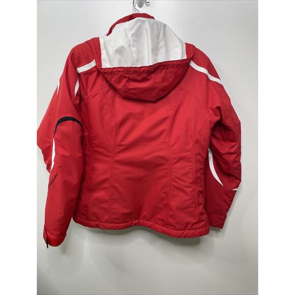 Women's Marker Evolution Red Ski Snowboard Jacket Thinsulate Insulated Sz 8 - Picture 9 of 16